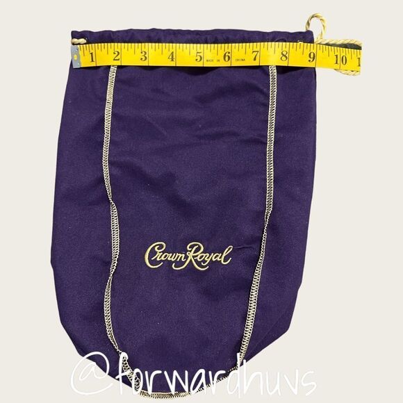 Crown Royal Bags (2) Purple and Gold - Picture 6 of 7